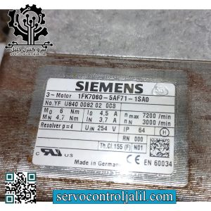 SIEMENS Servo Motor 3Mot. 1FT7034 1AK71 1FH1 8