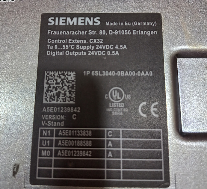 Siemens-Drive-6SL3040-0BA00-0AA0-1
